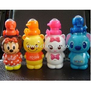 250ML Safest Non Toxic Reusing Small Cartoon Kids Plastic Water Bottles