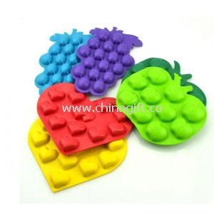 Muffin Case Candy Jelly Mold With Fruit Shape