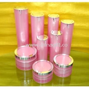 Round Wide Mouth Small Plastic Acrylic Cosmetic Cream Containers And Lotion Bottle