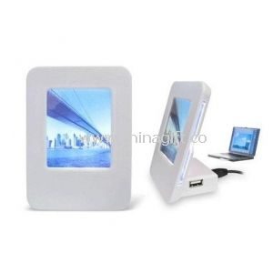 4-Port USB HUB with backlight Photo Frame