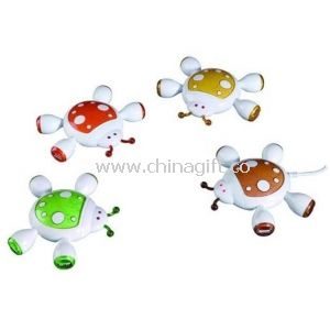Colorful Beetle shape 4-Port USB HUB