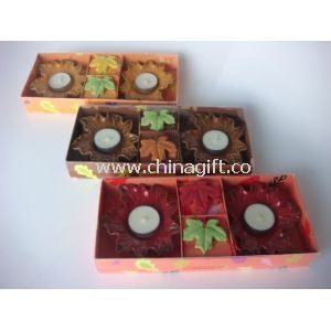 Autumn scented candle