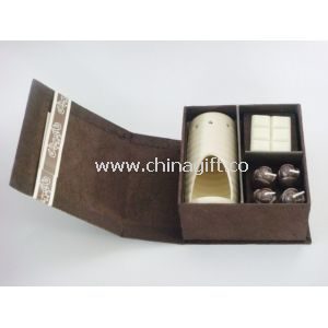 Chocolate Wax Tart Oil Burner Gift Sets With Paraffin Wax Candle