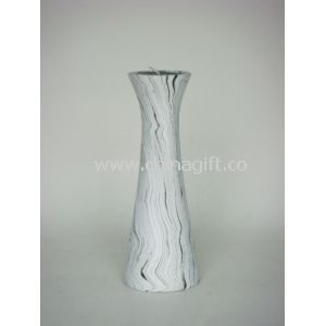 Cylinder Zebra Wooden Decorative Candle Holders