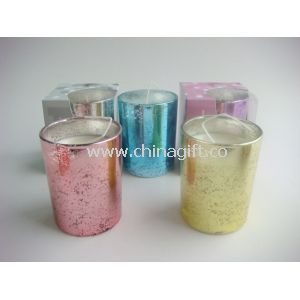 Cylindrical scented candle