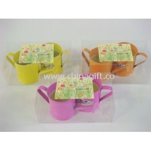 Set of 2 water can candle gift set
