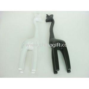 Wooden giraffe decoration