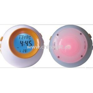 Digital Electronic Desktop Calendar with Display of Time
