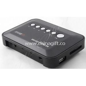 Multi-language and Portable Plastic HDTV Media Players
