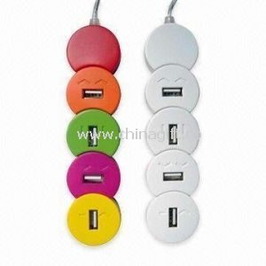Dollface shape 4-Port USB HUB