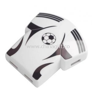 Football clothes shape 4-Port USB HUB