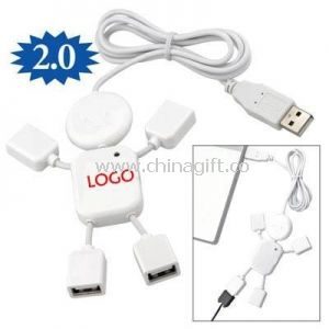 Human shape 4-Port USB HUB