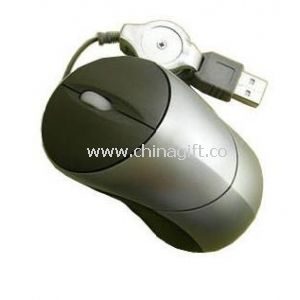 Mini Mouse with retractable cable