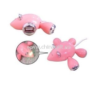 Mouse shape 4-Port USB HUB