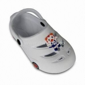 Grey Childrens Clogs