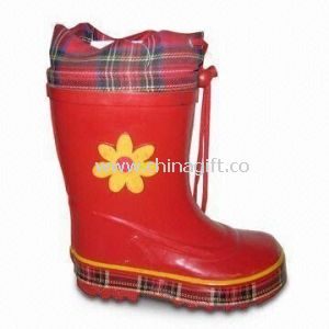Red Childrens Rain Boot