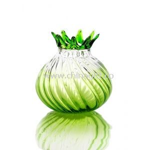 Glass Vase Craft for Home / KTV / Toilet Decoration
