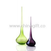 Unique Shape Colored Glass Vase