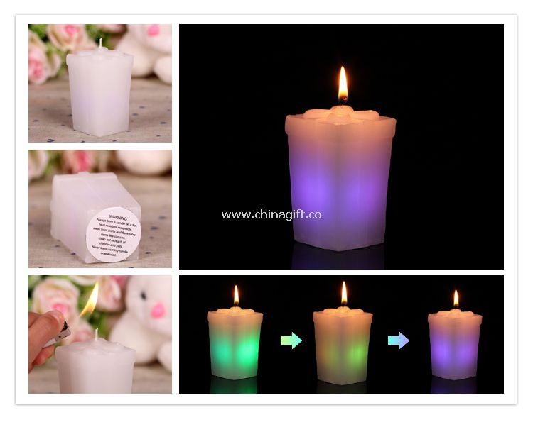 Christmas gift box candle