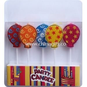 Cute Balloon Shaped Craft Candles