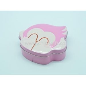 Monkey-shaped Irregular Tin Box