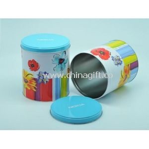 Round-shaped Tin Can