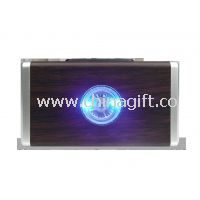 Colorful Light 3.5mm Audio Wooden Speakers