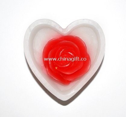 Heart shape candles