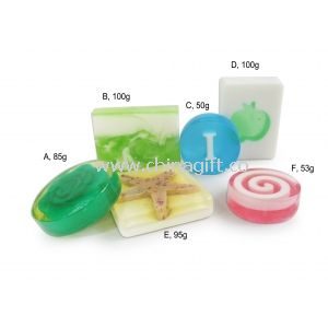 Art hotel soap with different design