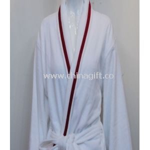 Home Luxury Spa Bathrobes / Terry Cloth Robes Lightweight Cotton Robe