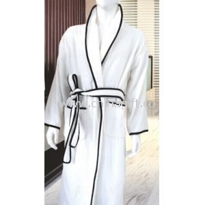 Jacquard Cotton Luxury Hotel Bathrobes