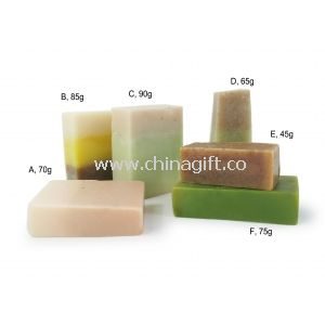 Natural hotel soap with different color for stars hotel