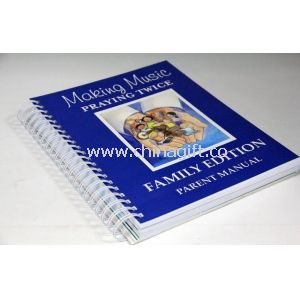 4 Color A4 YO Spiral Custom Notebook Printing