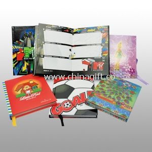 Professional Custom Printed Notebook Service For Students Diary , 80 Sheets