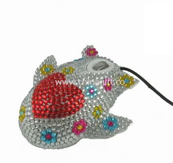 Diamond airplane mouse