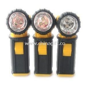 3LED Swivel Head Flashlight
