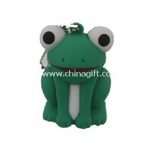 Frog LED Keyring Light