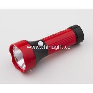 Torch with Dry Battery 0.5W LED Plastic Torch
