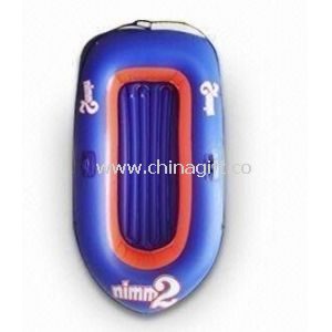 Blue Double PVC Inflatable Boat With Customized Logo