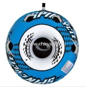 Fashion PVC Inflatable Towable Water Tube With Nylon Shell Coated