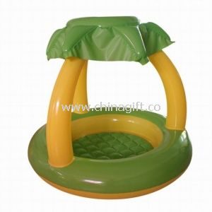 Inflatable Pit Pool For Kids In Backyard