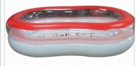 Large 2-Ring Portable PVC Inflatable Family Swimming Pools