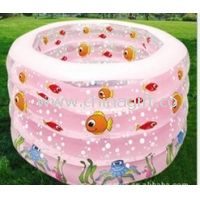 Multi color 0.28mm PVC Inflatable Swimming Pools Round For Activity