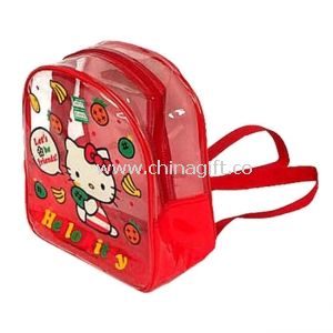 Small Clear PVC Backpack Bag For Girls