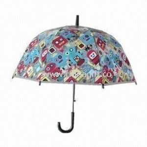 23-inch x 8k Transparent Umbrella with Auto Open