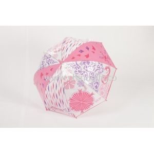 23 Pink Dome Kids Parasol Umbrellas