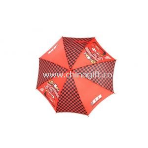 Straight Printed 15 Kids Parasol Umbrellas