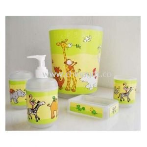 Zoo Family Bath accessories