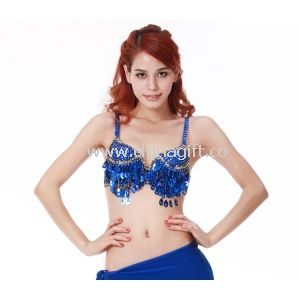 Blue Belly Dance Bra