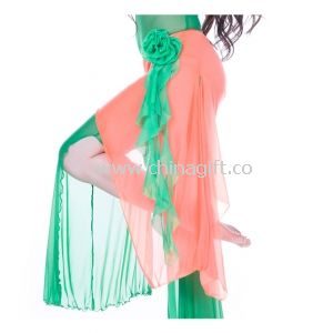 Elegant Graceful Belly Dance mesh Hip Scarves